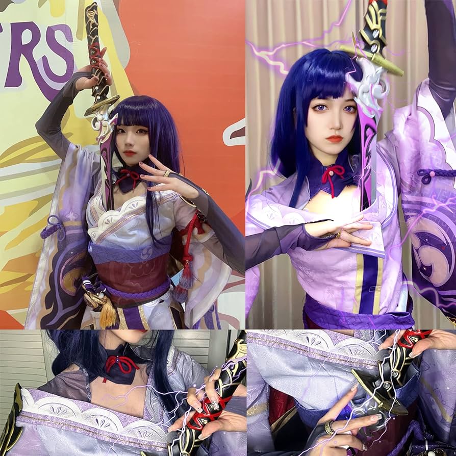 Amazon.co.jp: 【Sanjucos】 原神 雷電将軍 コスプレ道具 武器